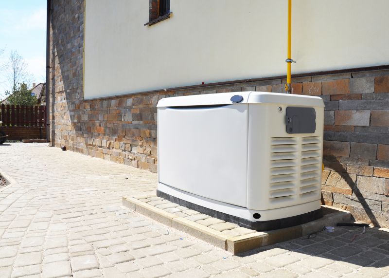 Generator in a Utility Area